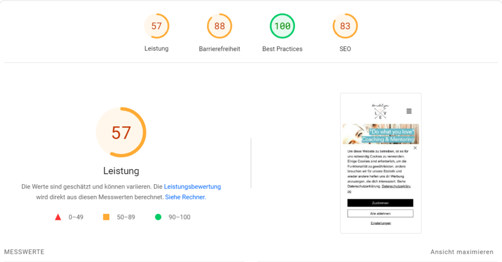Page-Speed Analyse der https://www.personal-coaching-berlin.com/ Website
